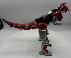 Power Rangers Dino Fury Hasbro T-Rex Champion Zord Action Figure Toy Red Silver