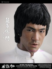 Perfect Hot Toys Dx04 Enter The Dragon 1/6 Bruce Lee Action Figure Standard Ver