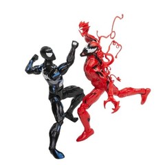 Marvel Legends Retro Series Symbiote Spider-Man vs Carnage 6 Action Figure