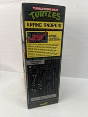 Super7 TMNT Krang Android Super Cyborg Action Figure Clear Articulated 2024 New