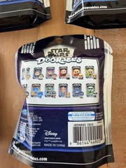 5X NEW Sealed Disney Star Wars DOORABLES HYPER PEEK Figure + Card Blind Bags