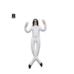 Michael Jackson Cosplay Doll Plush Stuffed Figure Abstract Joint Mobility Toy US