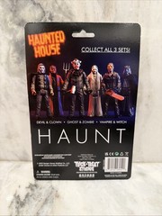 Trick Or Treat Studios 2 Pack Haunt Devil & Clown 3.75 In Mini Action Figure NEW