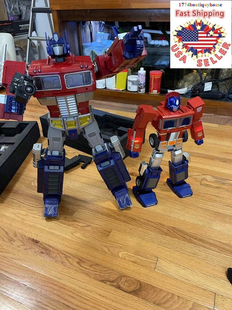 NEW Box Transformer Lewin 01B LW01B MP10 71 CM 28 Inch LED Autobot Optimus USA