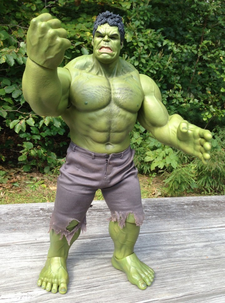 Avengers Giant Hulk PVC Statue 24cm Superhero Collectible Model Figure Toys