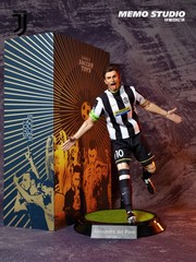 Football Stars Memoirs Studio 1/6 Del Piero Figure Roaring Head