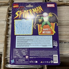 Mysterio Marvel Legends Retro Spiderman 6″ Spider-Man Animated Walmart Exclusive