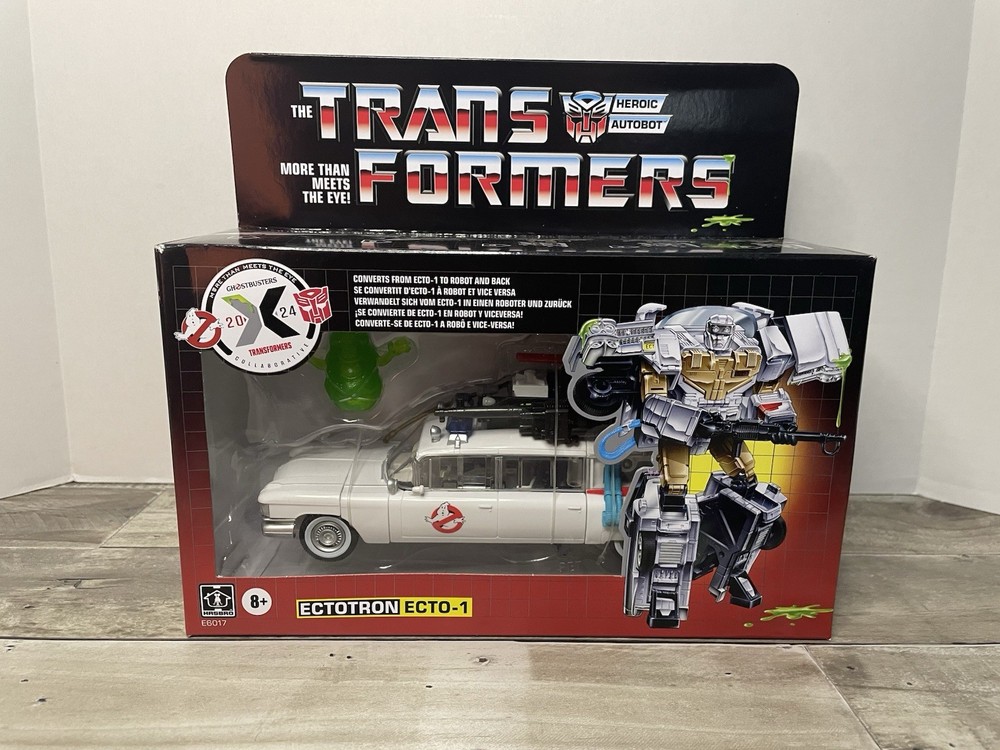 Transformers x Ghostbusters Ectotron Ecto-1 | Hasbro Autobot | G1 40th NEW