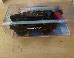 2011 Learning Curve Wooden Thomas Train Harvey! UK Package! New!