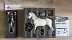 POPToys 1/6 St Knight Figure Charge Vers – EX019A w/ Horse EX019-C Joan of Arc
