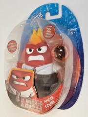 ANGER ACTION FIGURE DISNEY INSIDE OUT LEWIS BLACK MEMORY SPHERE MOSC 2015 RARE