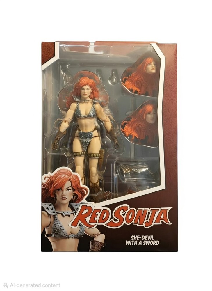 Boss Fight Studio Red Sonja – Epic H.A.C.K.S. 1:12 Action Figure IN STOCK USA