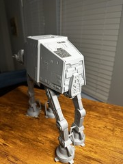 BUNDLE: Star Wars AT-AT Walker Model with Rebel Snowspeeder and tow cable!