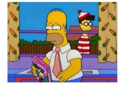 Homer Simpsons Be@rBrick 400% Medicom Toy