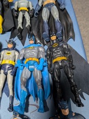 Mixed Batman Figure Lot Modern DC Comics Loose Some Rare Flaws