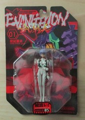 Ayanami Rei Normal Type Evangelion Kaiyodo Action Figure 4″
