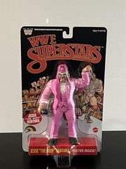 WWE Superstars LJN Jesse The Body Ventura CHASE Wave 2 Retro Wrestling Figure