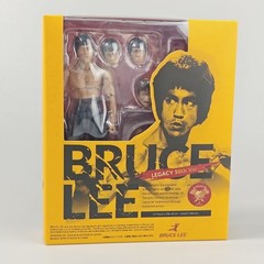 SHF Bruce Lee 50th Anniversary LegendKungfu Action Figure PVC Movable with Stand