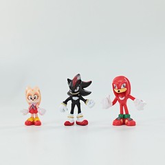 Sonic The Hedgehog Action Figures 12PCS Sonic Party Favors Cake Toppers