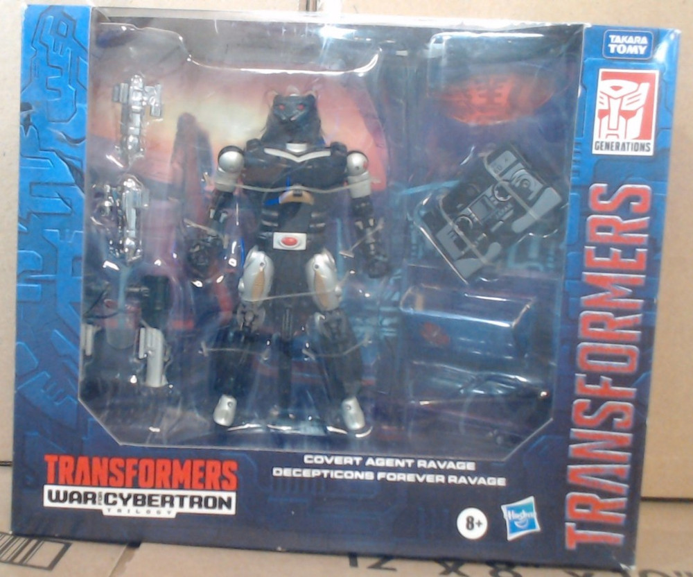 TRANSFORMERS War for Cybertron Pulse Covert Agent Decepticons Forever Ravage New
