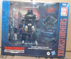 TRANSFORMERS War for Cybertron Pulse Covert Agent Decepticons Forever Ravage New