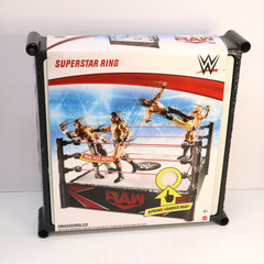 Mattel WWE Superstar Monday Night RAW Wrestling Ring New in Package