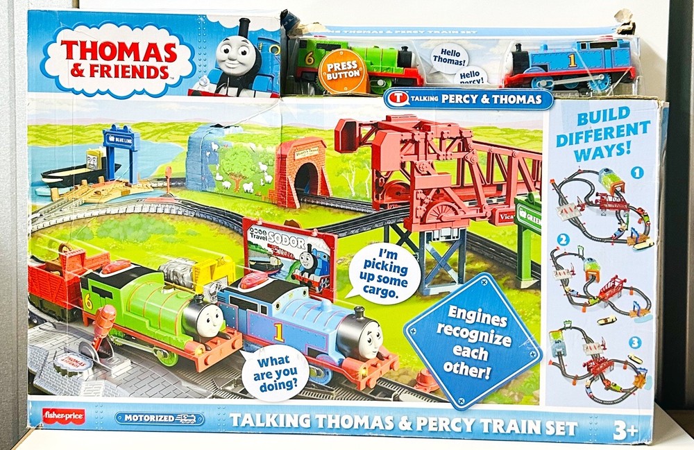 Fisher-Price Thomas & Friends Talking Thomas & Percy GLK80 in Box