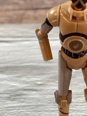 Clone Wars TC70 Animated Protocol Droid Jabba Palace Battle Pack 47 Missing Hand