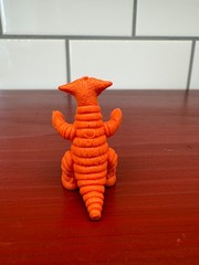 Lot of 4 Vintage Ultraman Kaiju Keshi Figures Windom Arstron Sadola Jirahs 1.5in
