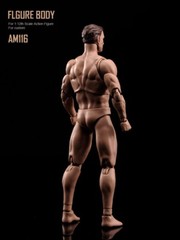 USA ANT 1/12 Male Action Figure Body Model 6in Flexible Muscular Strong Soldier