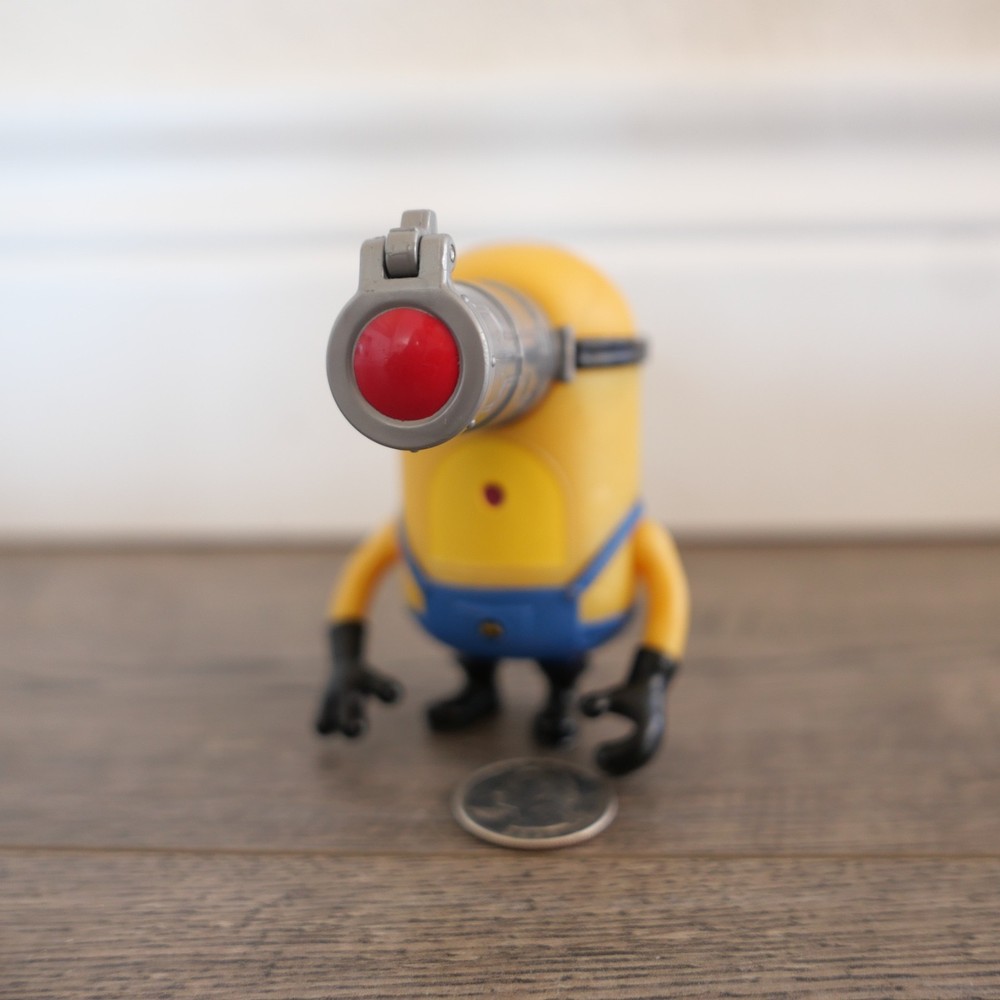 Despicable Me 4 Movie Launch & Blast Mega Minion Mel 4″ Figure 2024