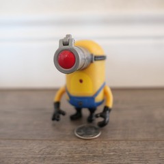 Despicable Me 4 Movie Launch & Blast Mega Minion Mel 4″ Figure 2024