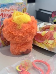 Emotional Hairy Monsters [jotoys] (4) {Sadness}{Social Phobia}{Anger}{Affection}