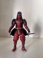 Bandai Manga Realization Samurai Kabukimono Deadpool 7” Figure No Accessories