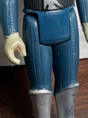 VINTAGE KENNER STAR WARS 1979 BLUE SNAGGLETOOTH NO TOE DENT 100% COMPLETE