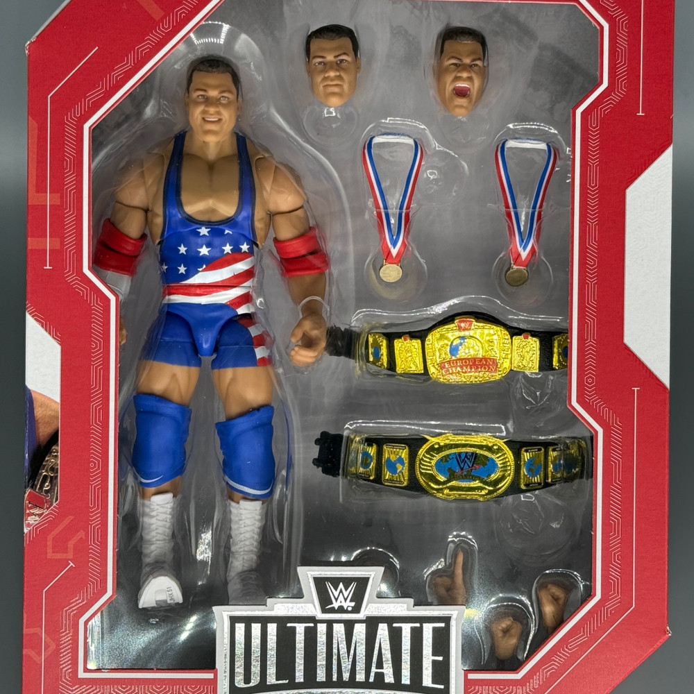 IN HAND new WWE mattel ULTIMATE EDITION monday night war KURT ANGLE exclusive