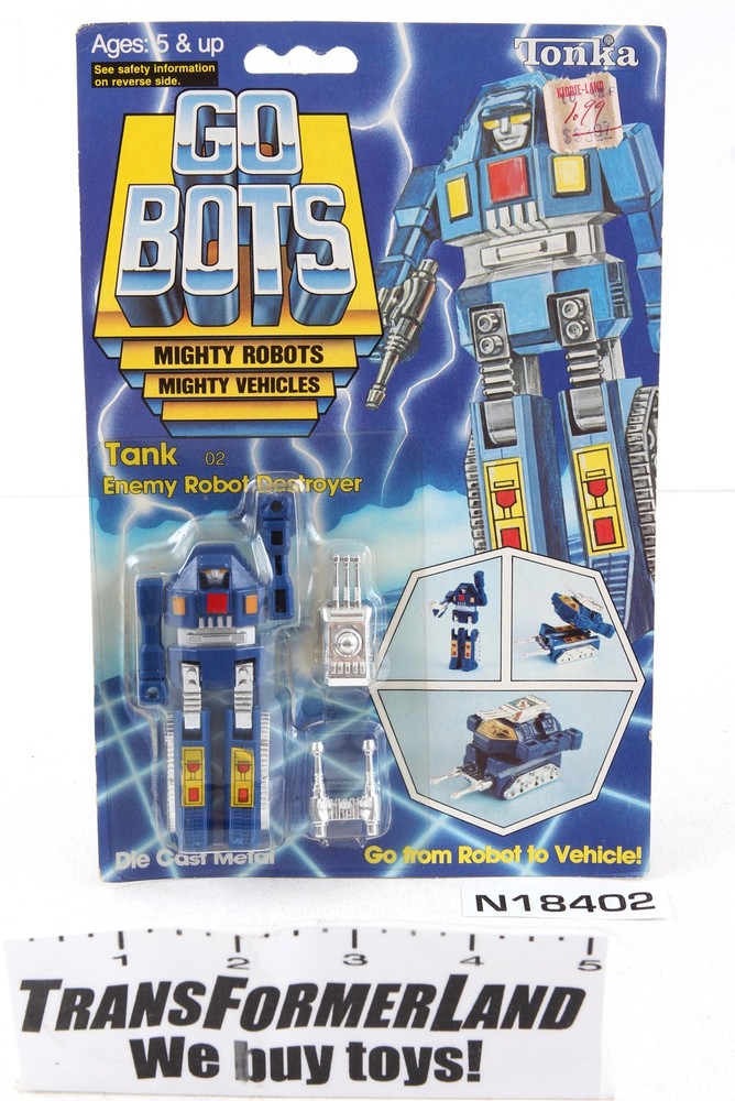 GoBots Regular Tonka Tank Sealed MISB MOSC