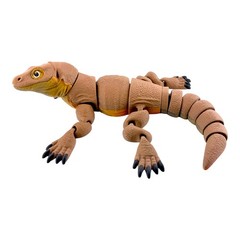 3D Printed Komodo Dragon – “Volcano” Exotic Morph – Fully Articulated (13 Inches