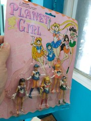 Vintage bootleg Pretty Guardian Sailor Moon Toys planet girls new in blister
