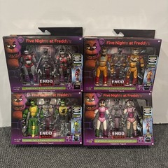 Five Nights at Freddy’s FNAF Endo Series Wave 3 COMPLETE SET Of 4 Montgomery+++