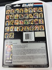 Vintage 1987 Hasbro GI Joe FAST DRAW~ NEW & SEALED ~ FLAG POINTS IS CUT READ