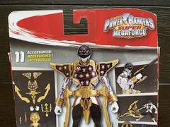 Power Rangers Super Megaforce Armored Super Mega Silver Ranger NIB New in Box