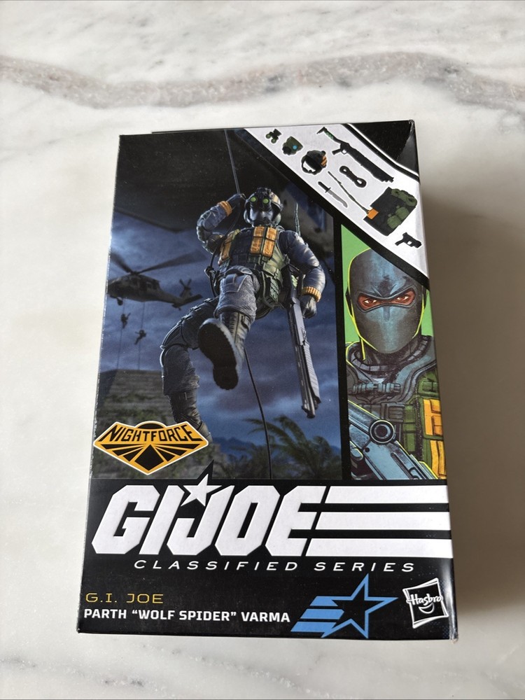 GI Joe Classified Parth Wolf Spider Varma #109 Figure 2023 New