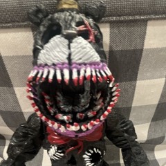 Five Nights at Freddy’s Freddy Fazbear Bear Action Figure Black Purple Red