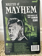 Super7 Reaction Vincent Price Master Of Mayhem 3.75″ Figure Unpunched Card Rare