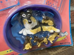 Vintage Puppy In My Pocket Collie Family Dog Bella Mom Puppies Birth Certificate
