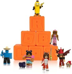 Roblox Celebrity Series 8 Orange Mystery Blind Box Figures Toy NEW+Virtual Codes