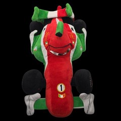 Pixar Cars 2 Francesco Bernoulli 15″ Plush Formula 1 Racing Car Disney Store F1