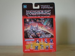 Transformers – Heroes of Cybertron – Gen. One – 2001 – Complete Set of 10 – MOC