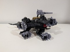 Zoids Wild ZW36 Rising Liger Action Figure Gold Red Model Kit Takara